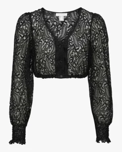 Tamara Dirndlbluse semi-transparent