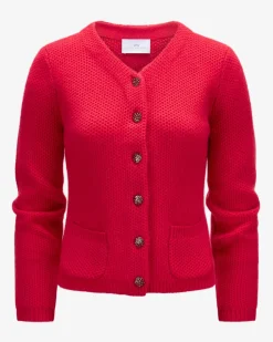 Trachten-Cashmere-Strickjacke
