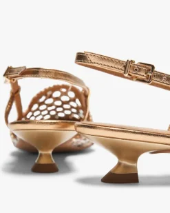 Trenzado Slingback-Pumps