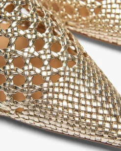 Trenzado Slingback-Pumps