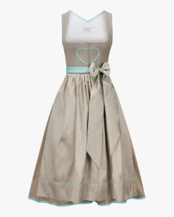Valentina Midi-Dirndl mit Seidenschürze