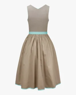 Valentina Midi-Dirndl mit Seidenschürze