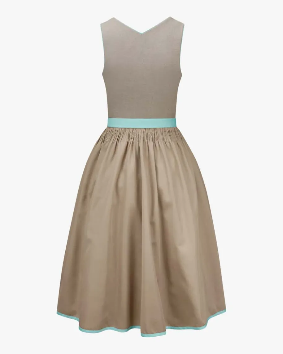 Valentina Midi-Dirndl mit Seidenschürze