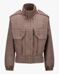 Volume Belted Woll-Blouson