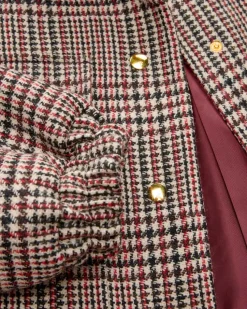 Volume Belted Woll-Blouson