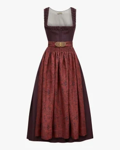Vreni Dirndl lang mit Leinenschürze
