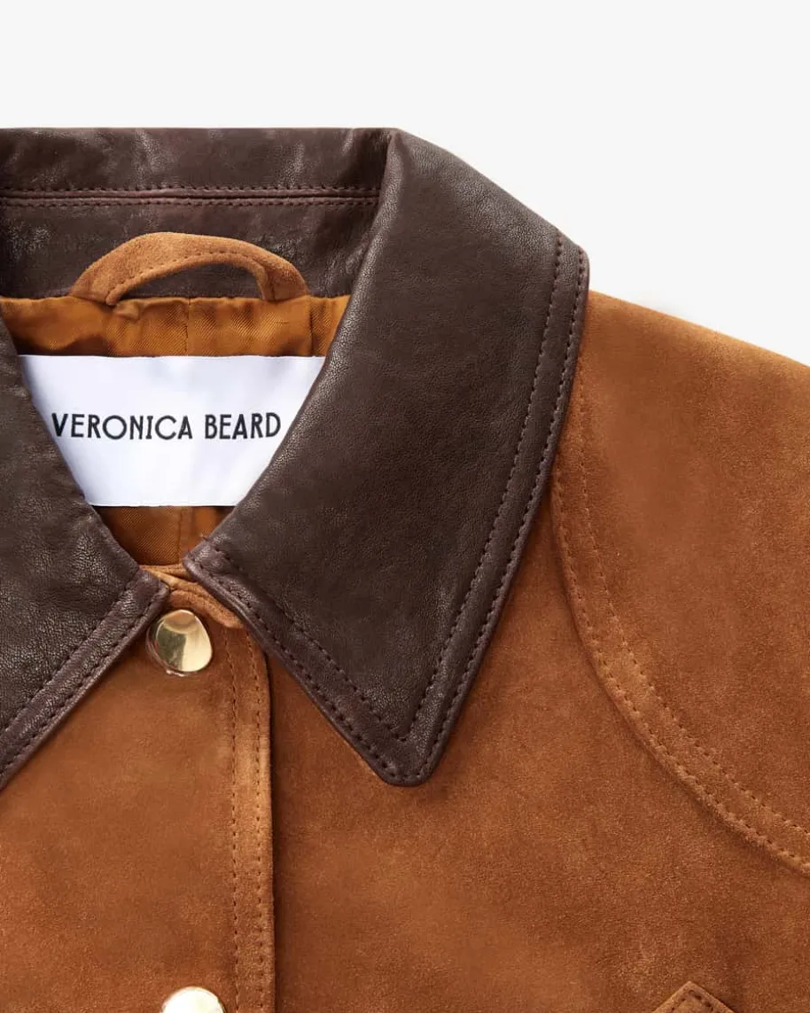 Walters Cropped Barn Lederjacke