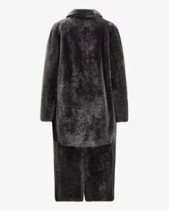 Wende-Lammfellmantel