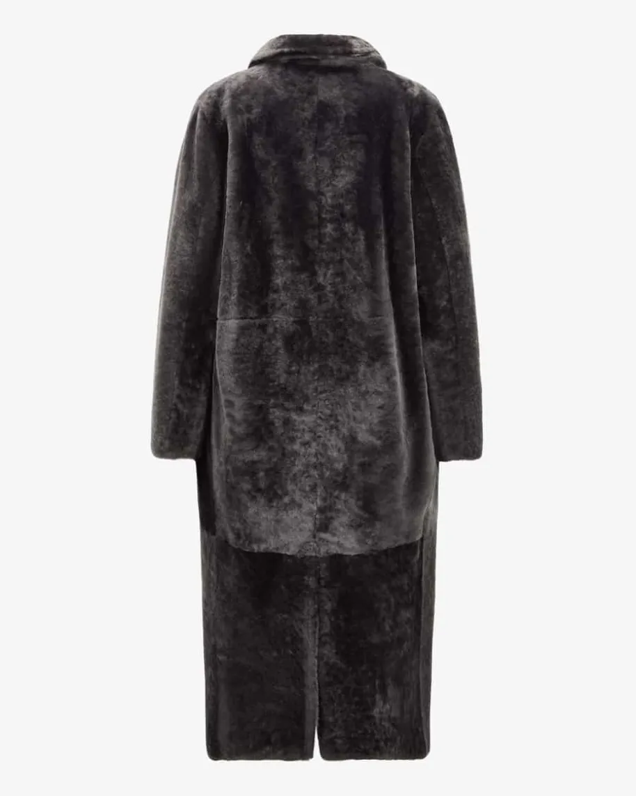 Wende-Lammfellmantel