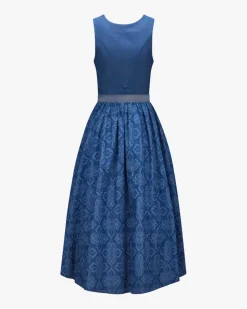 Wiesndirndl lang mit Schürze