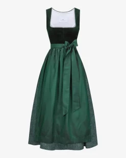 Wiesndirndl lang mit Schürze