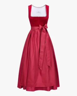 Wiesndirndl lang mit Schürze