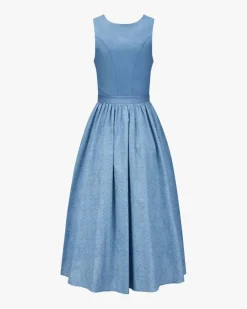 Wiesndirndl lang mit Schürze