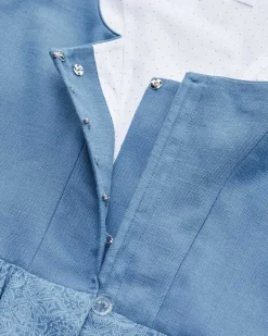 Wiesndirndl lang mit Schürze