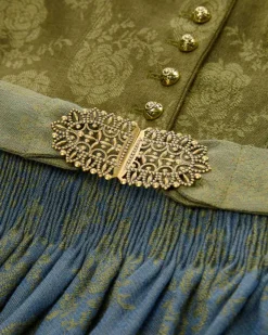 x LODENFREY Babette Dirndl lang mit Schürze