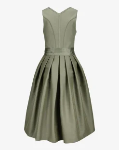 x LODENFREY Leinendirndl Midi mit Schürze