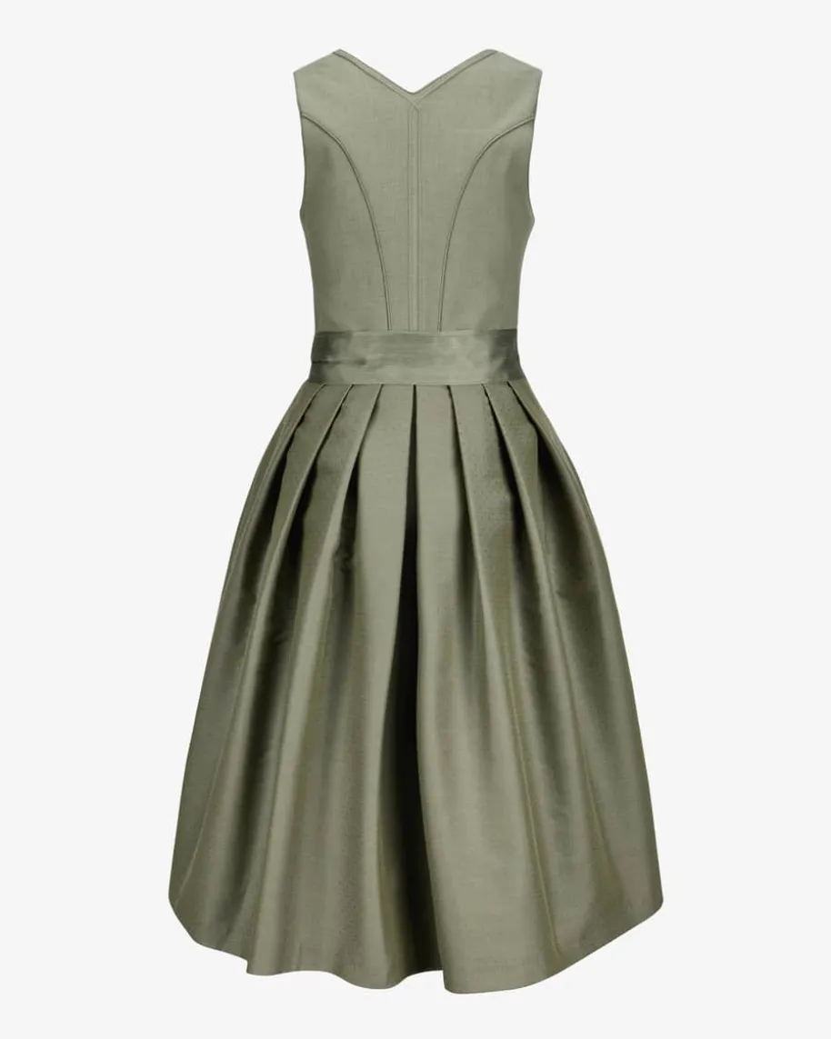 x LODENFREY Leinendirndl Midi mit Schürze