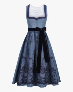 x LODENFREY Midi-Dirndl mit Schürze