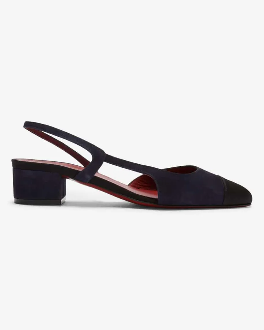 x LODENFREY Rosette Slingback-Pumps
