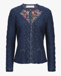 Zaunkönig Trachten-Strickjacke