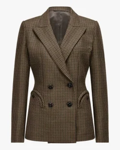 Zemi Charmer Doppelreiher-Blazer aus Schurwolle