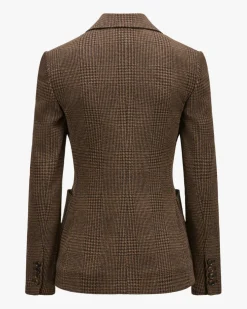 Zulma Doppelreiher-Jerseyblazer aus Baumwoll-Mix